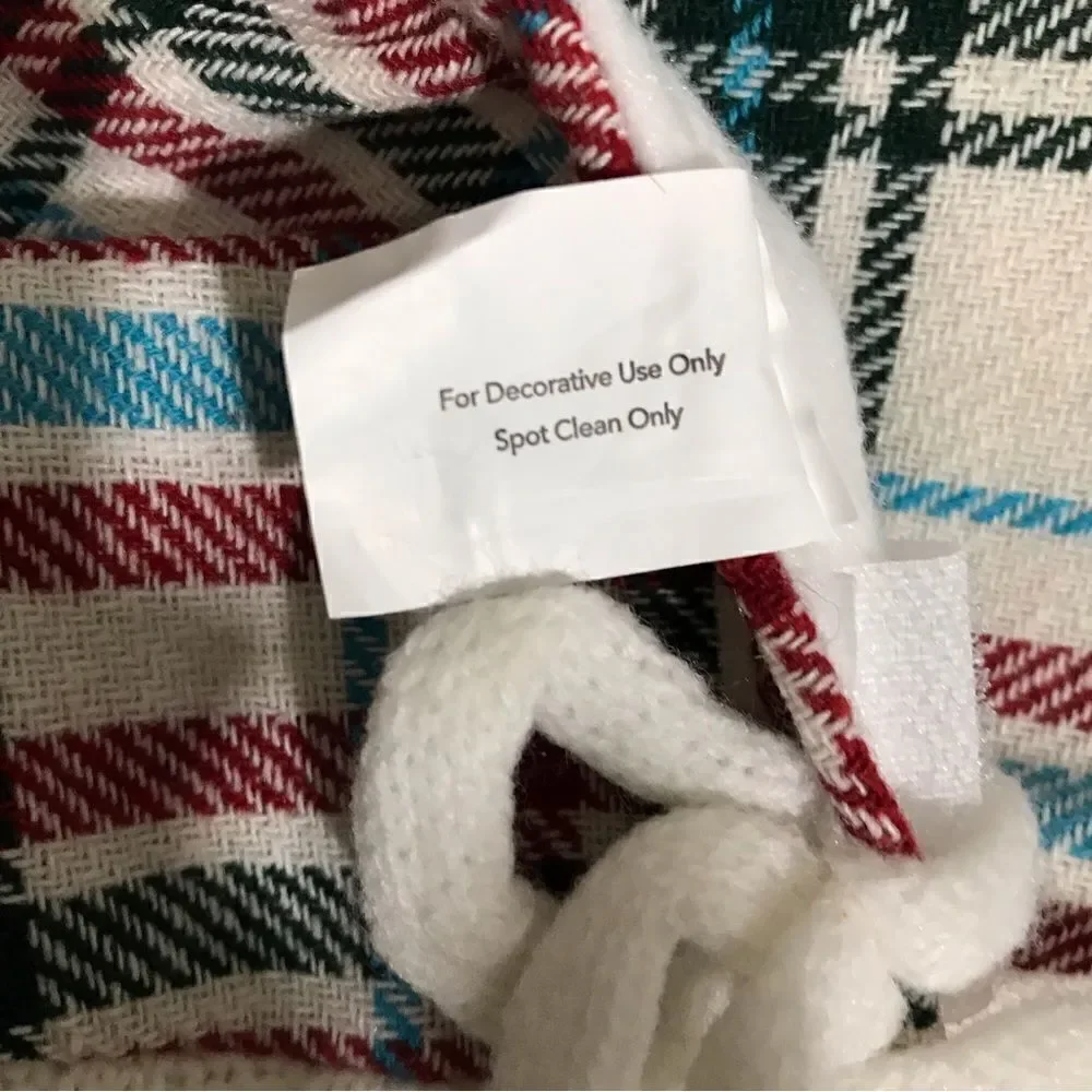 Place & Time by Joann Plaid Christmas Tree Skirt